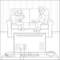 Bild att färglägga