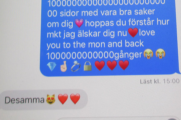Ett kärleksfullt sms.