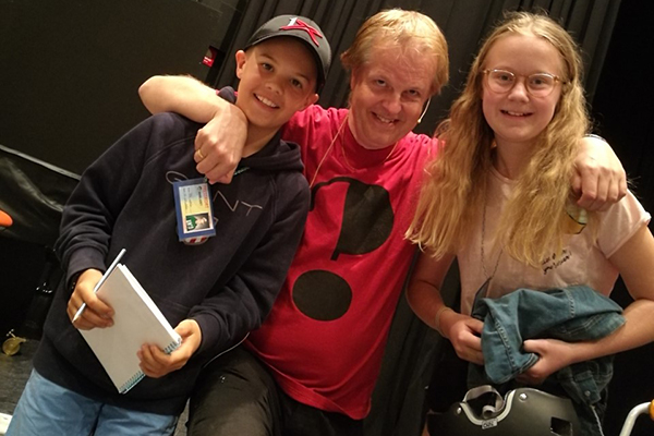 Minireportrar och forskaren Patrik