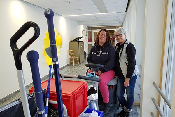 Jenni Wassin och Maud Fjellström