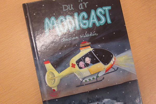 Ett foto på boken Du är modigast.