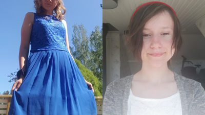 Alma Hägglund och Vera Gunnarsson