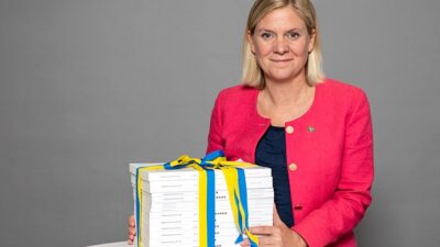 Finansminister Magdalena Andersson