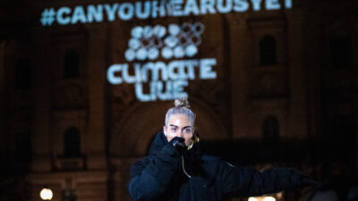 Greta arrangerar konsert för klimatet.