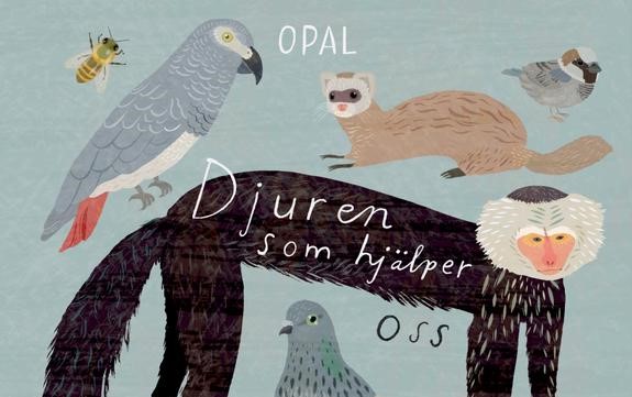 Veckans bokitps, djuren som hjälper oss